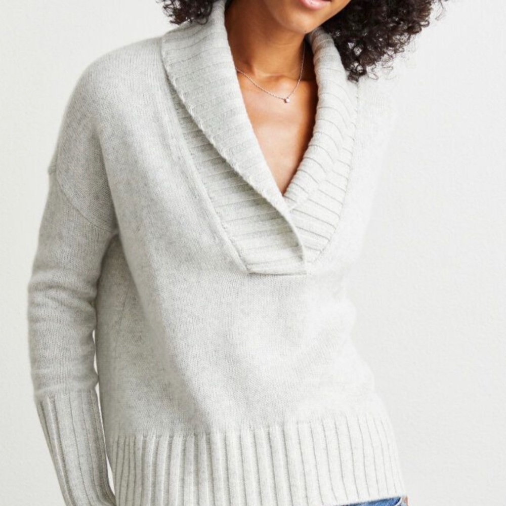 Not Monday Mia Shawl Collar Cashmere